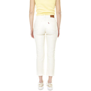 501 Crop Natural Order - Denim Jeans Donna Beige / Neutral 36200-0228  LEVIS 