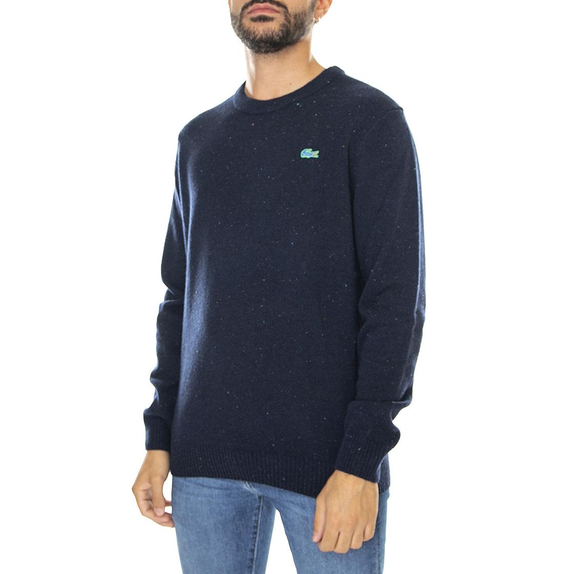 Pullover-7CG - Maglione Girocollo Uomo Blu AH2341-7CG  LACOSTE 