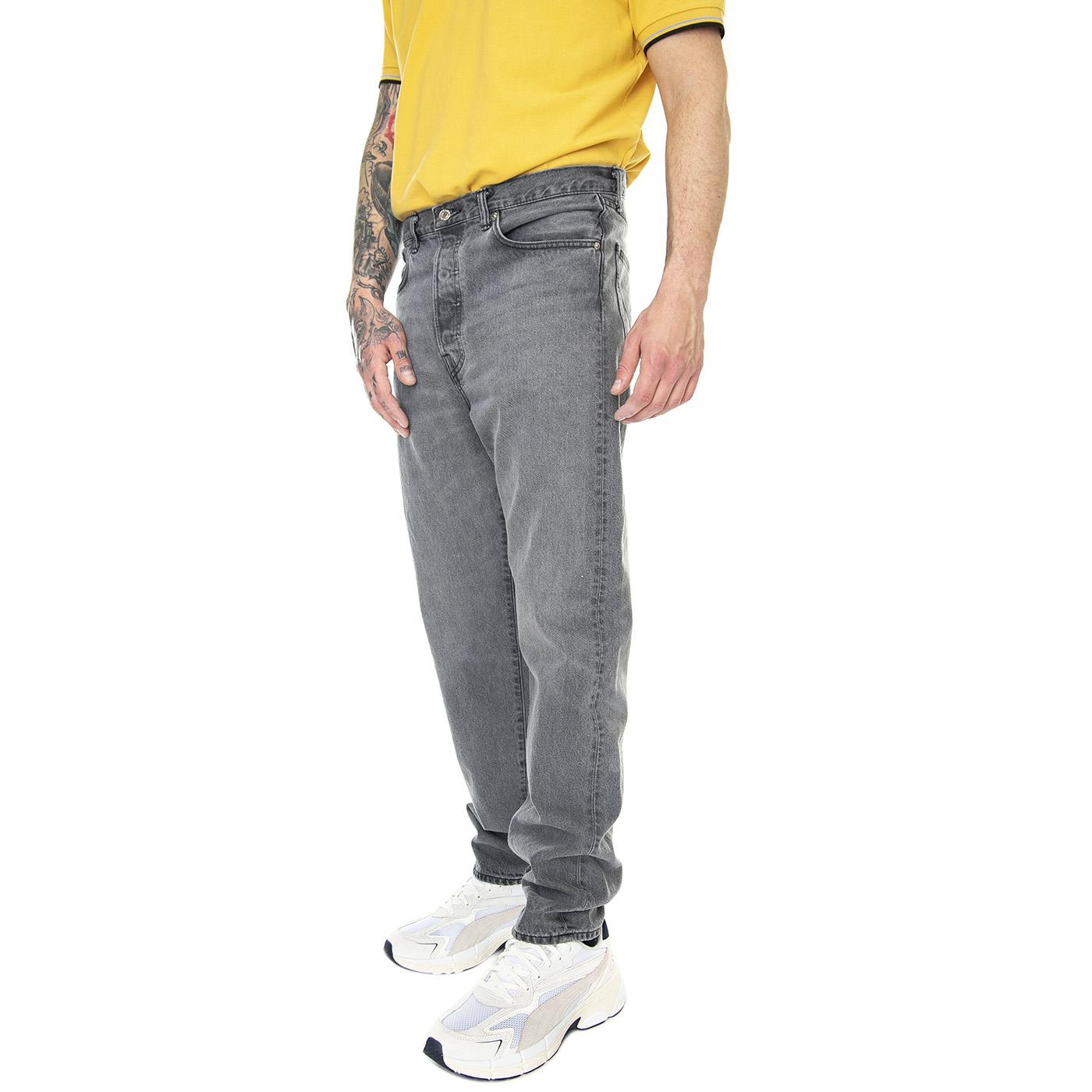Loose Tapered Grey Used - Pantaloni Denim Jeans Uomo Grigi I032064.89.JS.32  EDWIN 
