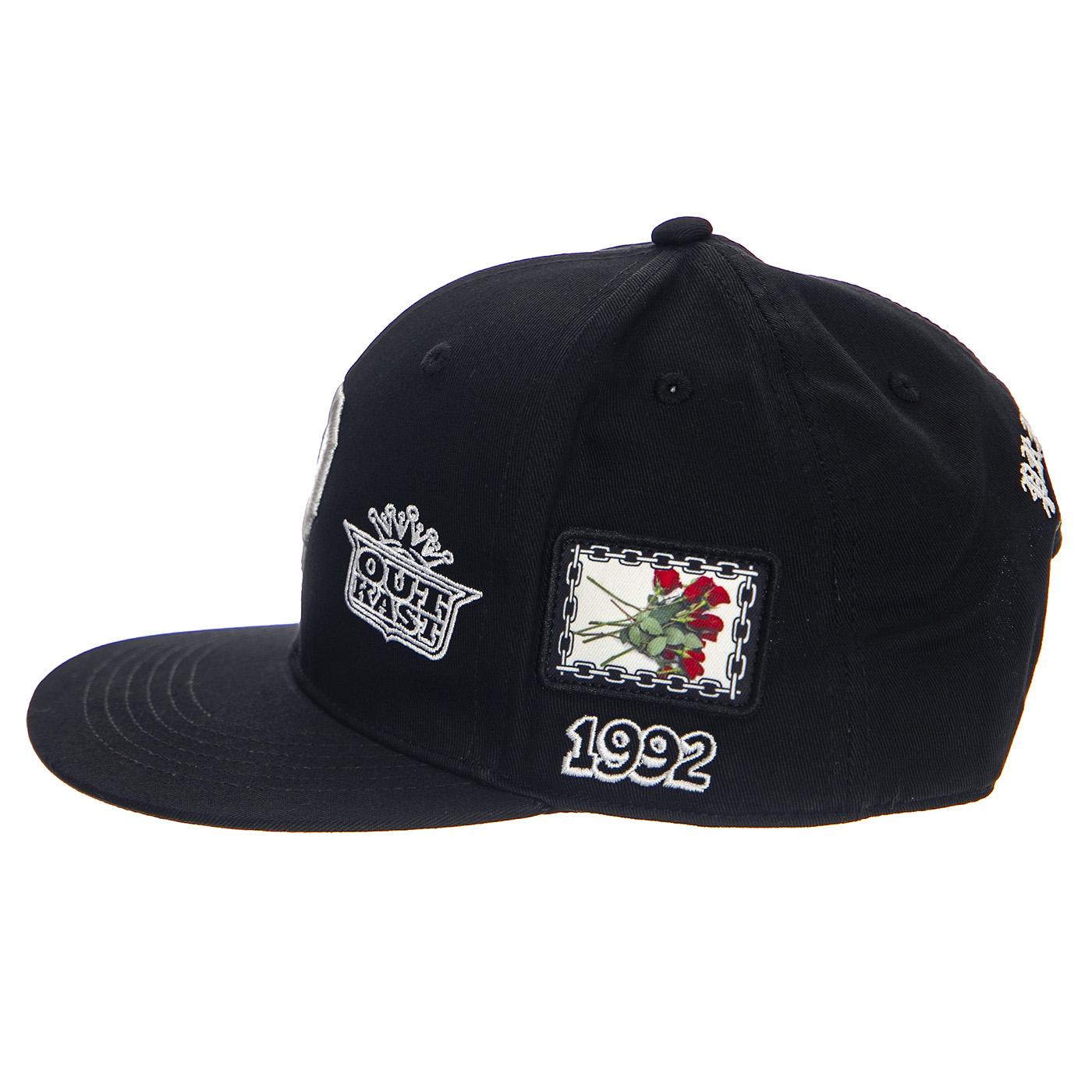 Primitive Jackson Snapback Black - Cappellino con Visiera Nero PA424H09-BLK  PRIMITIVE 