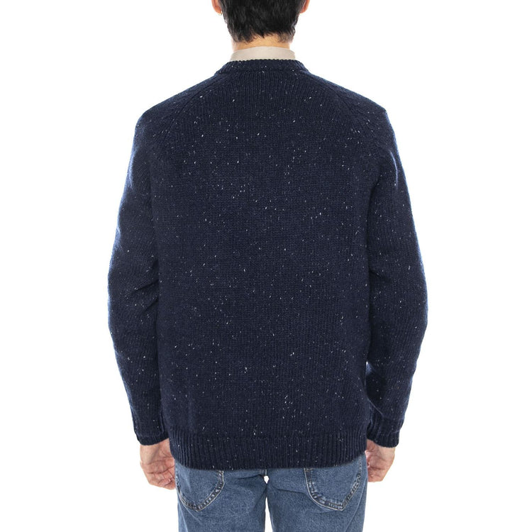 Anglistic Sweater Speckled Jupiter - Maglione Girocollo Uomo Blu I010977.3ATXX . CARHARTT WIP 