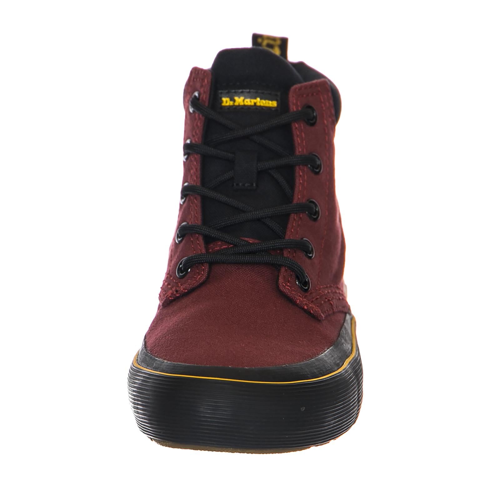 M' Allana Cherry Red / Black Canvas Shoes DMSALLCRCV22307600  DR.MARTENS 