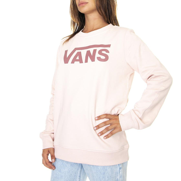 Wm Classic V - Felpa Girocollo Donna Rosa / Peach Whip VN0A4S97YRR1  VANS 