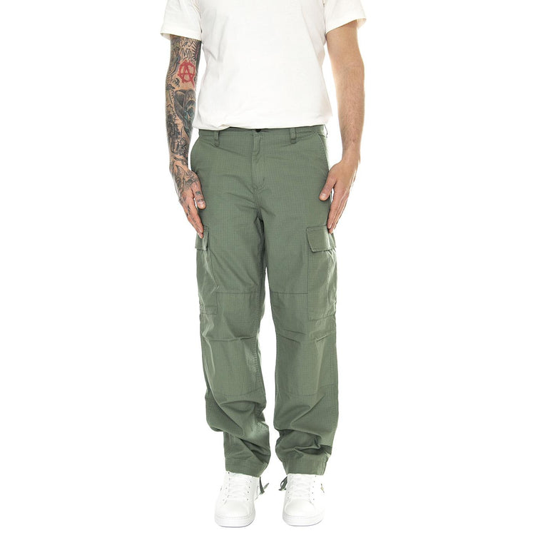 Regular Cargo Pant Park /rinsed - Pantaloni Uomo Verdi I032467.1YF02  CARHARTT WIP 