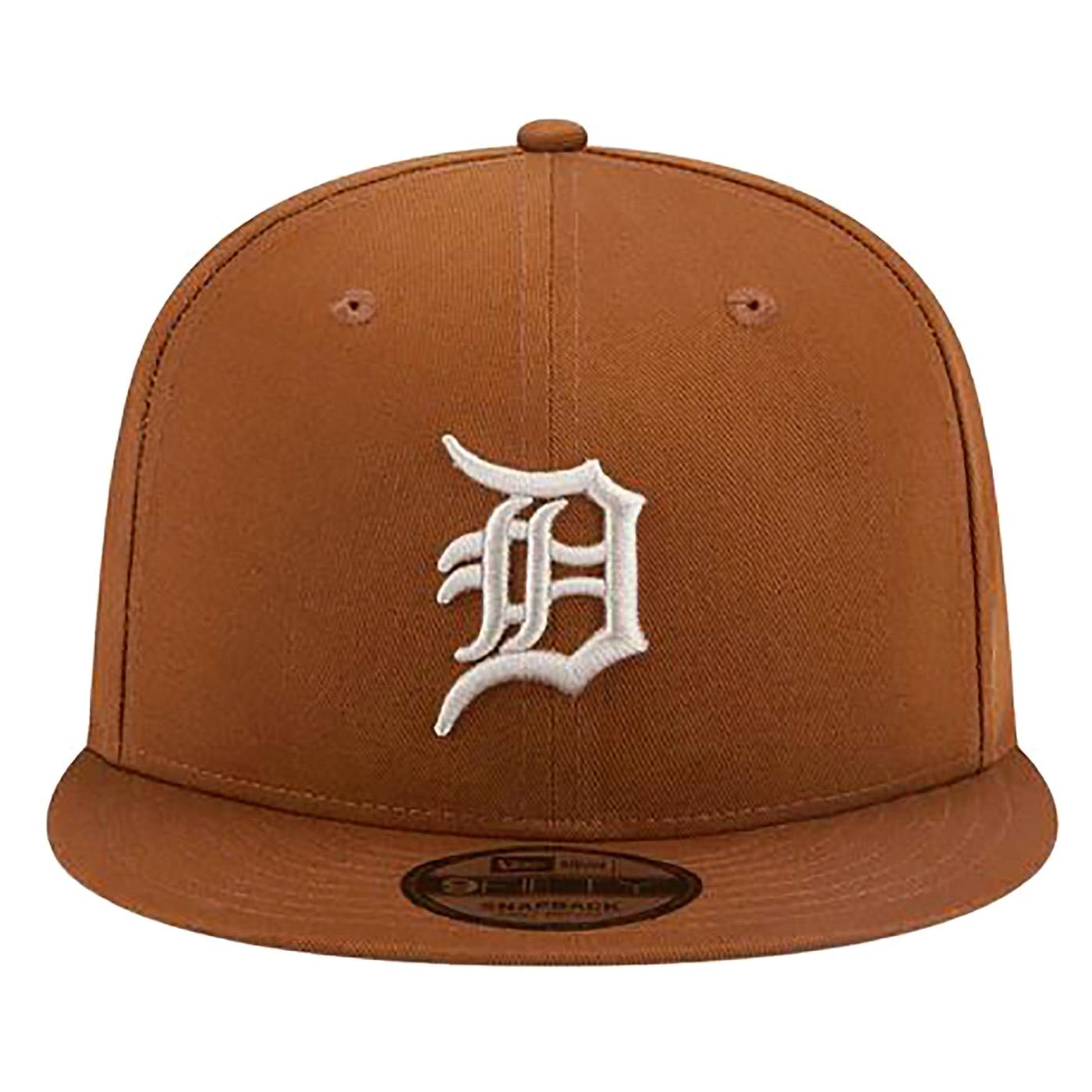 Side Patch 9Fifty Detroit Tigers TPNSTN Hat - Cappellino con Visiera Marrone 60364277  NEW ERA 