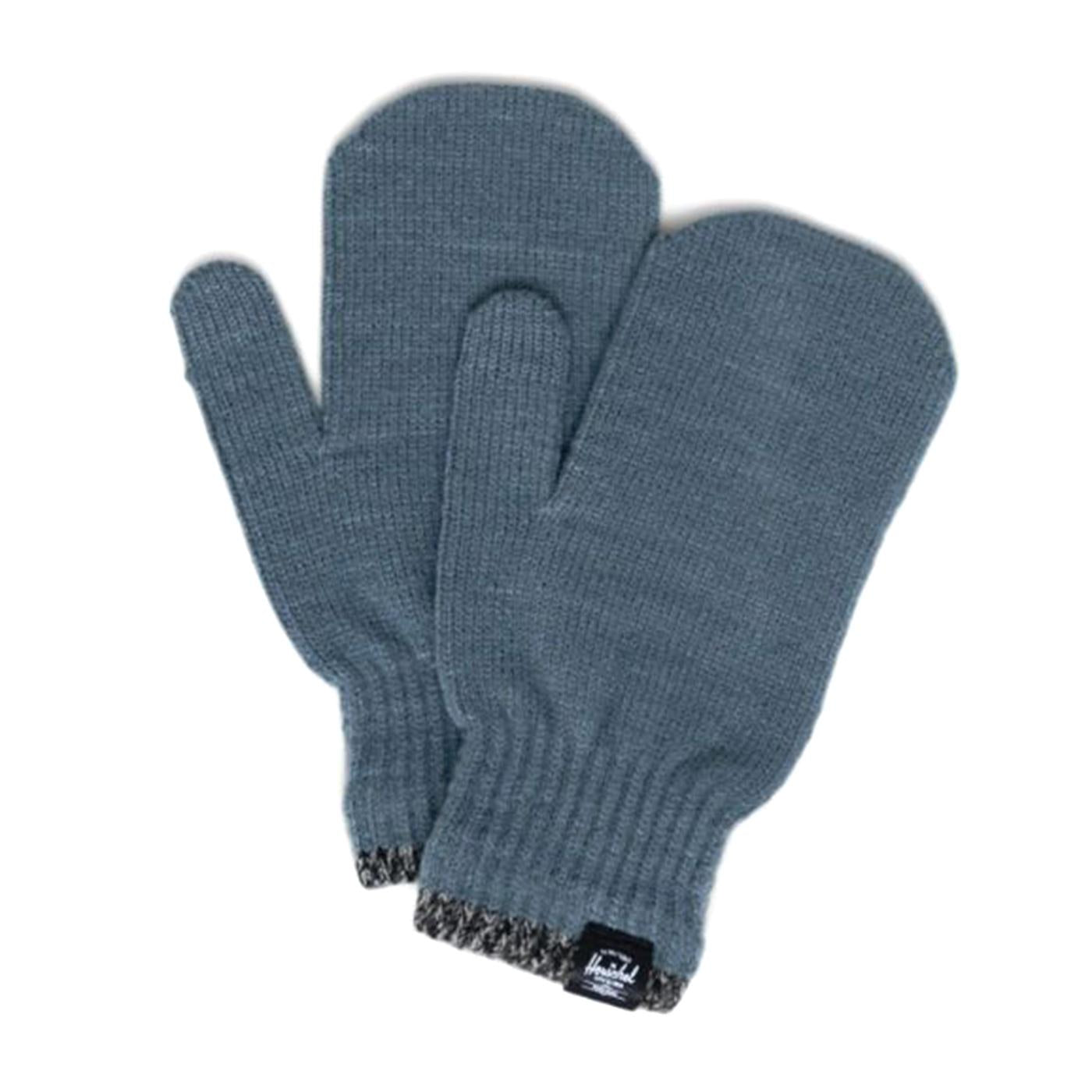 Elmer Mittens Stripe Steel Blue - Guanti a Moffola Blu 50217-05981-OS  HERSCHEL 