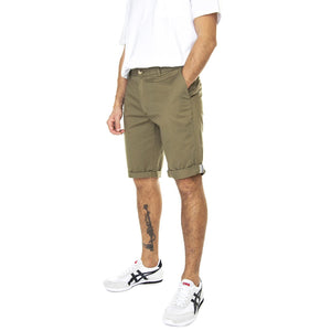 Signature Chino Short Olive - Bermuda Uomo Verdi 65091-670  BEN SHERMAN 