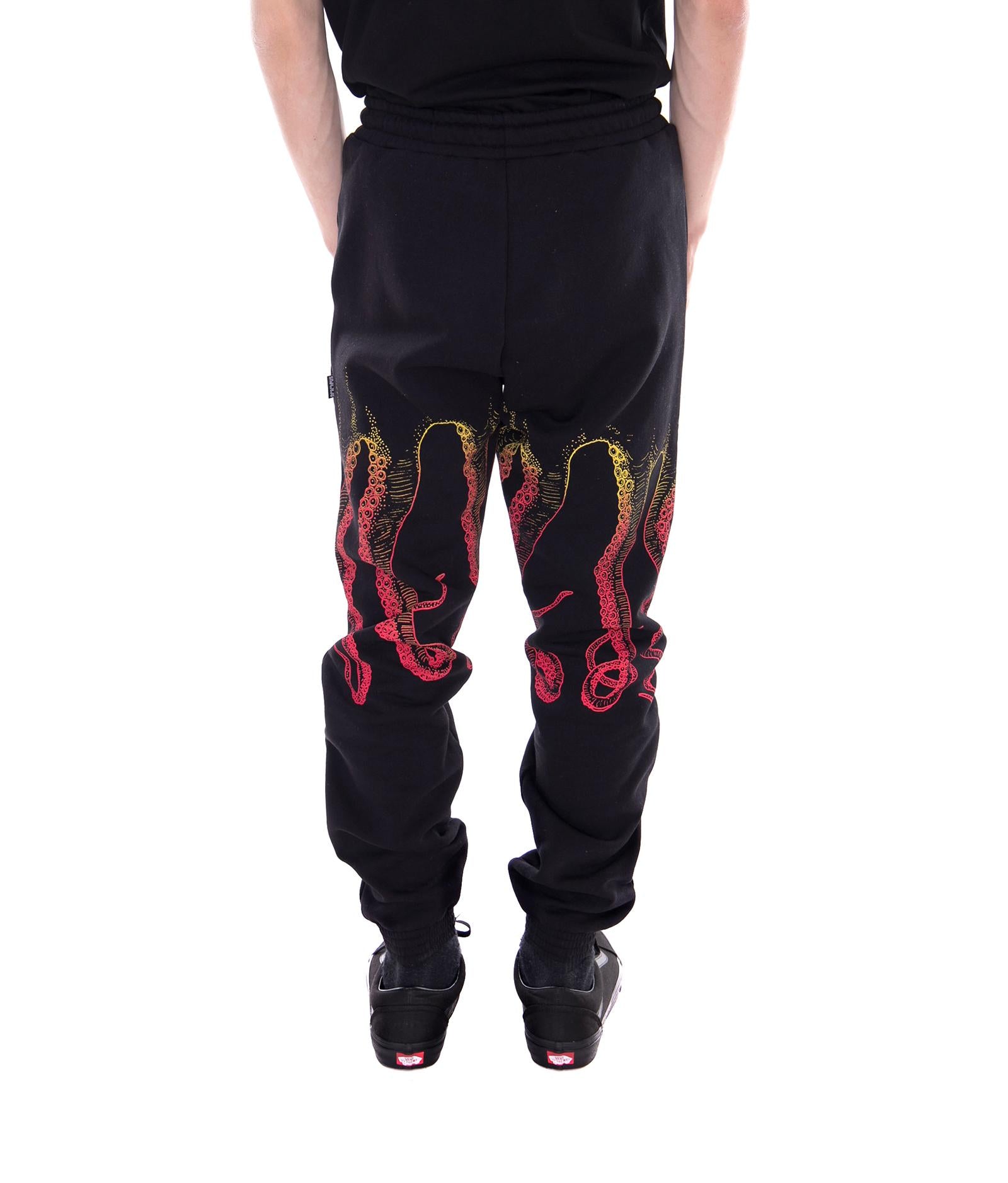  18WOSP03-ORNGEYELLO-BLACK  OCTOPUS 