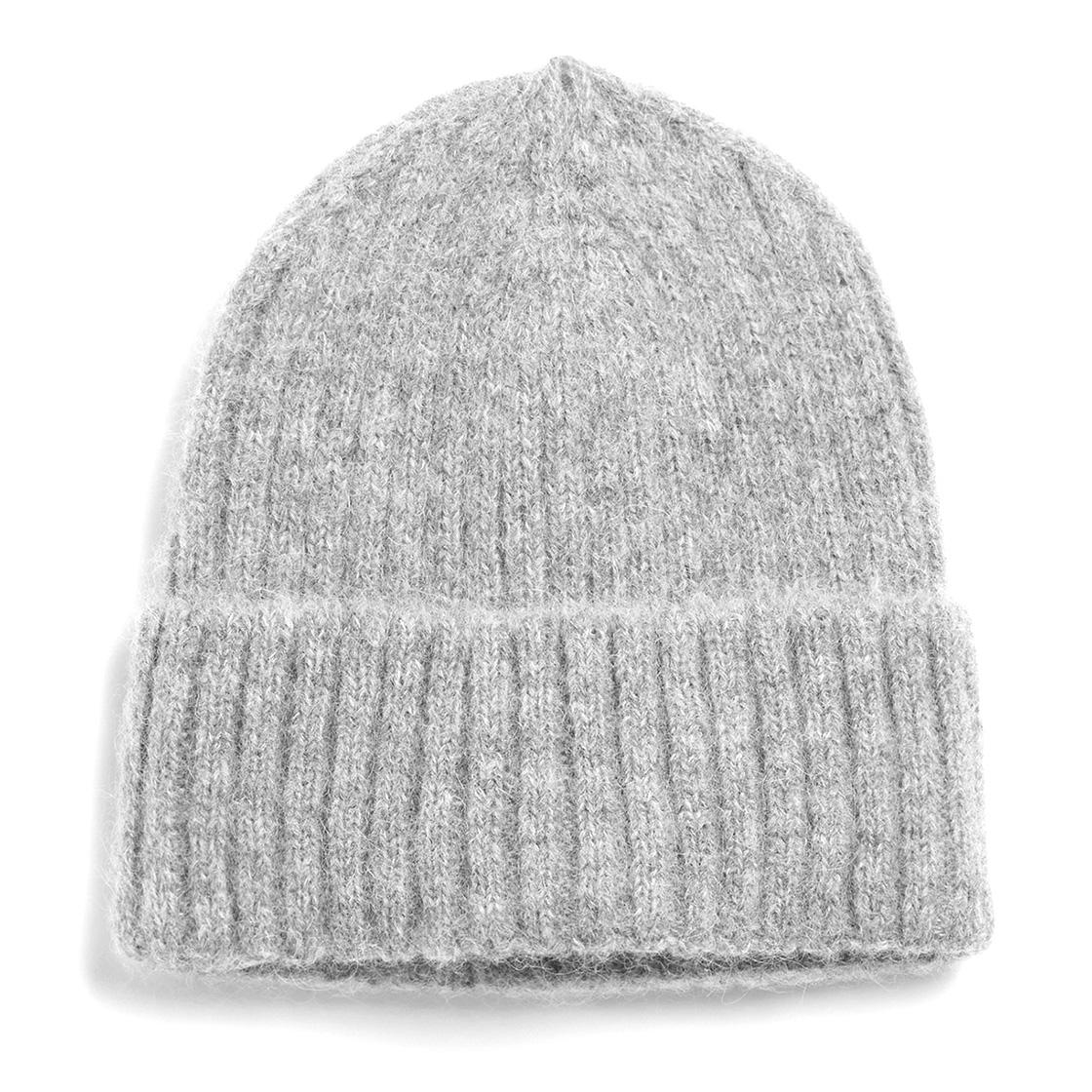 Accessories Beanie Grey Melange - Cappellino a Cuffia Grigio 330430-112  ELVINE 