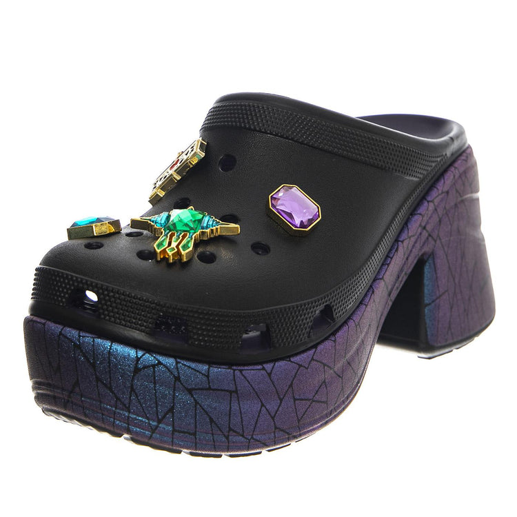 Snow White Siren Clog-BLK - Sandali Donna Neri CR.209827-BLK  CROCS 