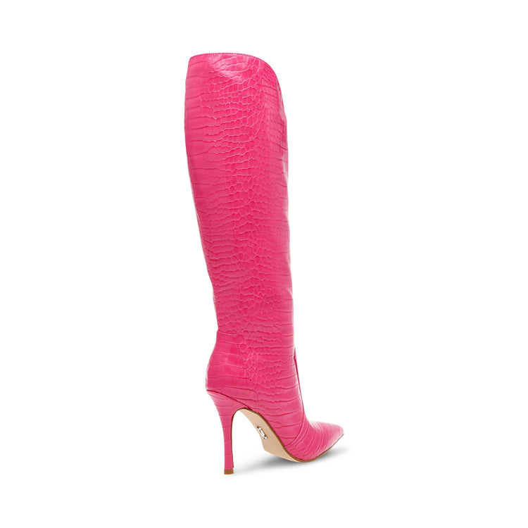 Resolute Pink Croco - Stivali Donna Rosa SMSRESOLUTE-636  STEVE MADDEN 