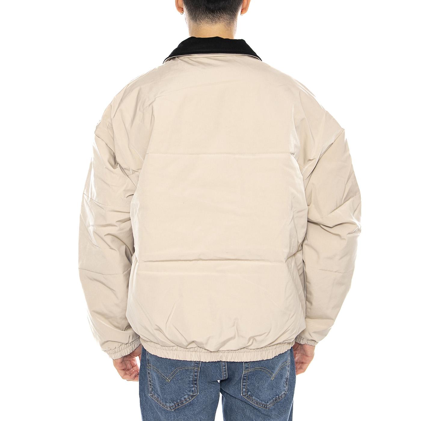 Whispers Jacket Feather Grey / Multi -- Giacca Uomo Grigio Chiaro / Multicolore 121800548 GYM OBEY 