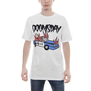 RIOT T-SHIRT WHITE 119588_4  DOOMSDAY 