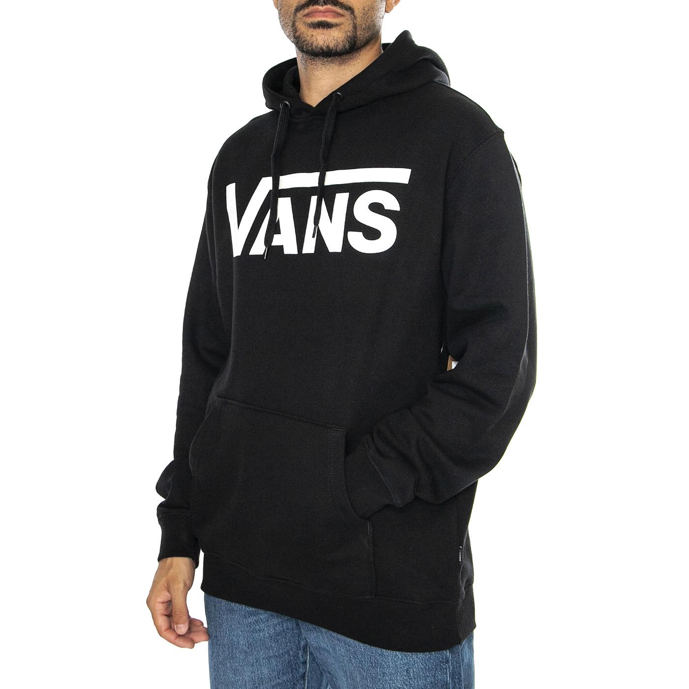 Vans Classic Pullover Black - Felpa con Cappuccio Uomo Nera VN000HNXBLK1  VANS 