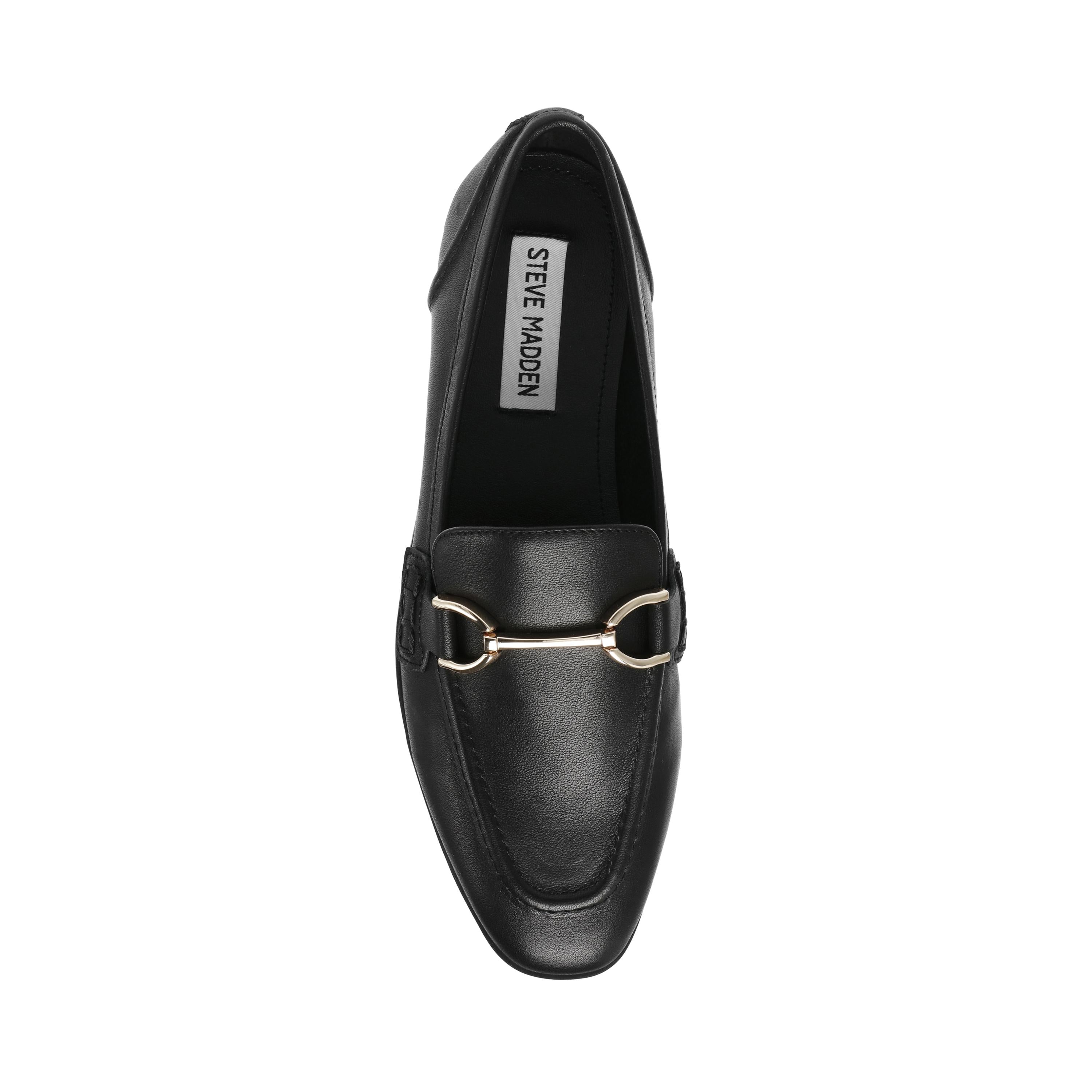 Carrine Black Leat - Scarpe Basse Donna Nere SMSCARRINE-BLK  STEVE MADDEN 