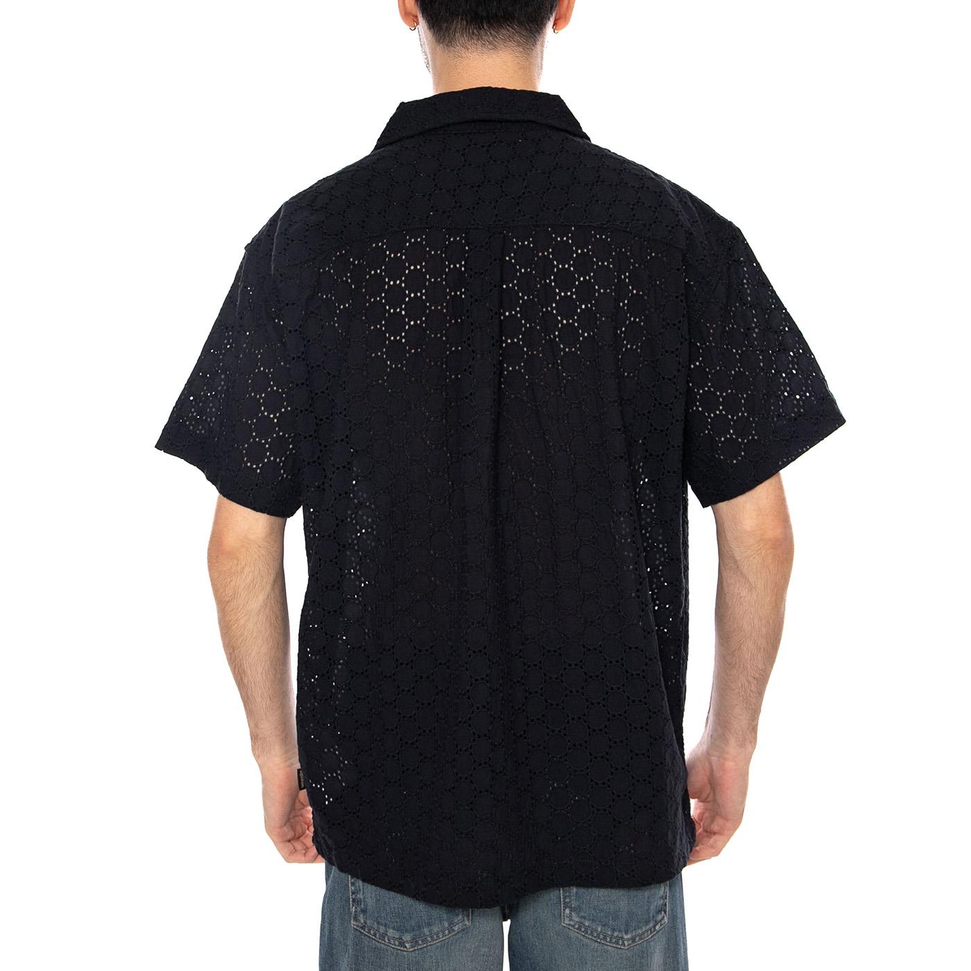 SS RESORT SHIRT DARK NAVY - Camicia Maniche Corte Uomo Blu 112378062 BL WRANGLER 