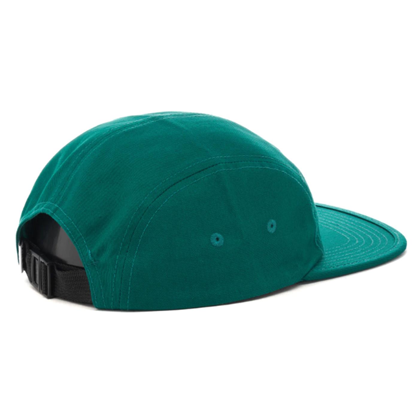 Bold Label Organic 5 Panel Hat Aventurine Green - Cappellino con Visiera Verde 100490077-ATG  OBEY 