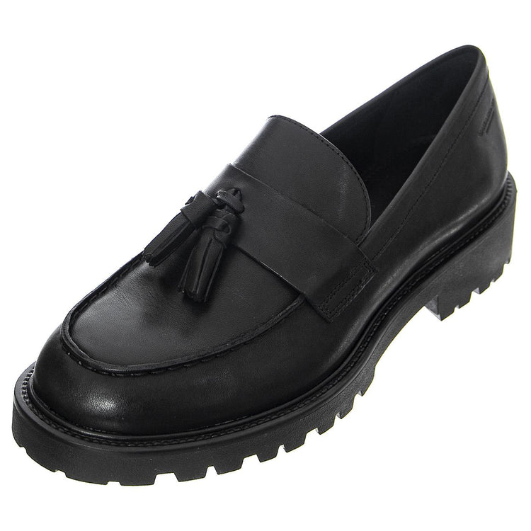 Kenova Cow Leather Black -  Mocassini Donna Neri VBS5440-201-20  VAGABOND 