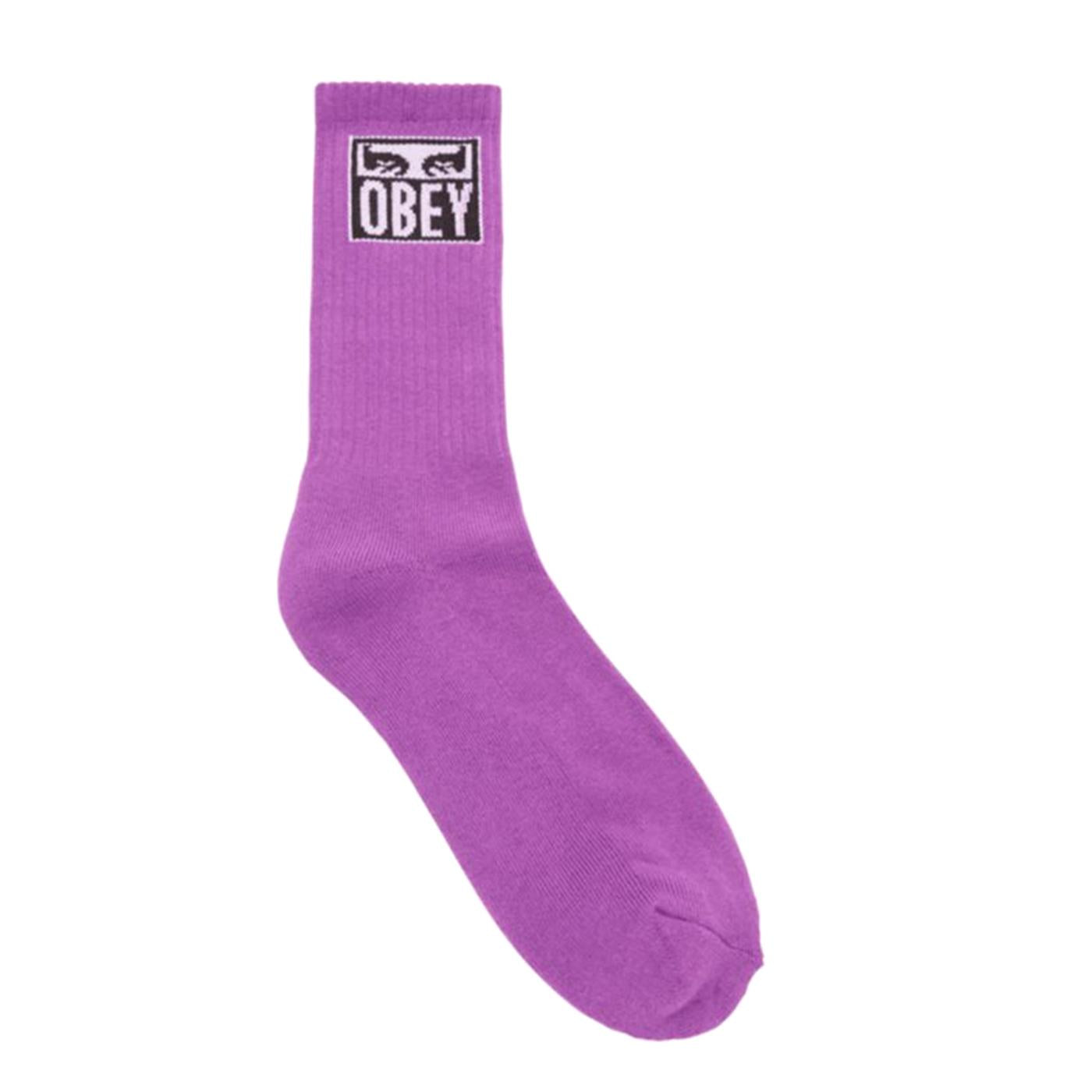 Obey Eyes Icon Socks - Calzini Viola 100260141-DBY  OBEY 