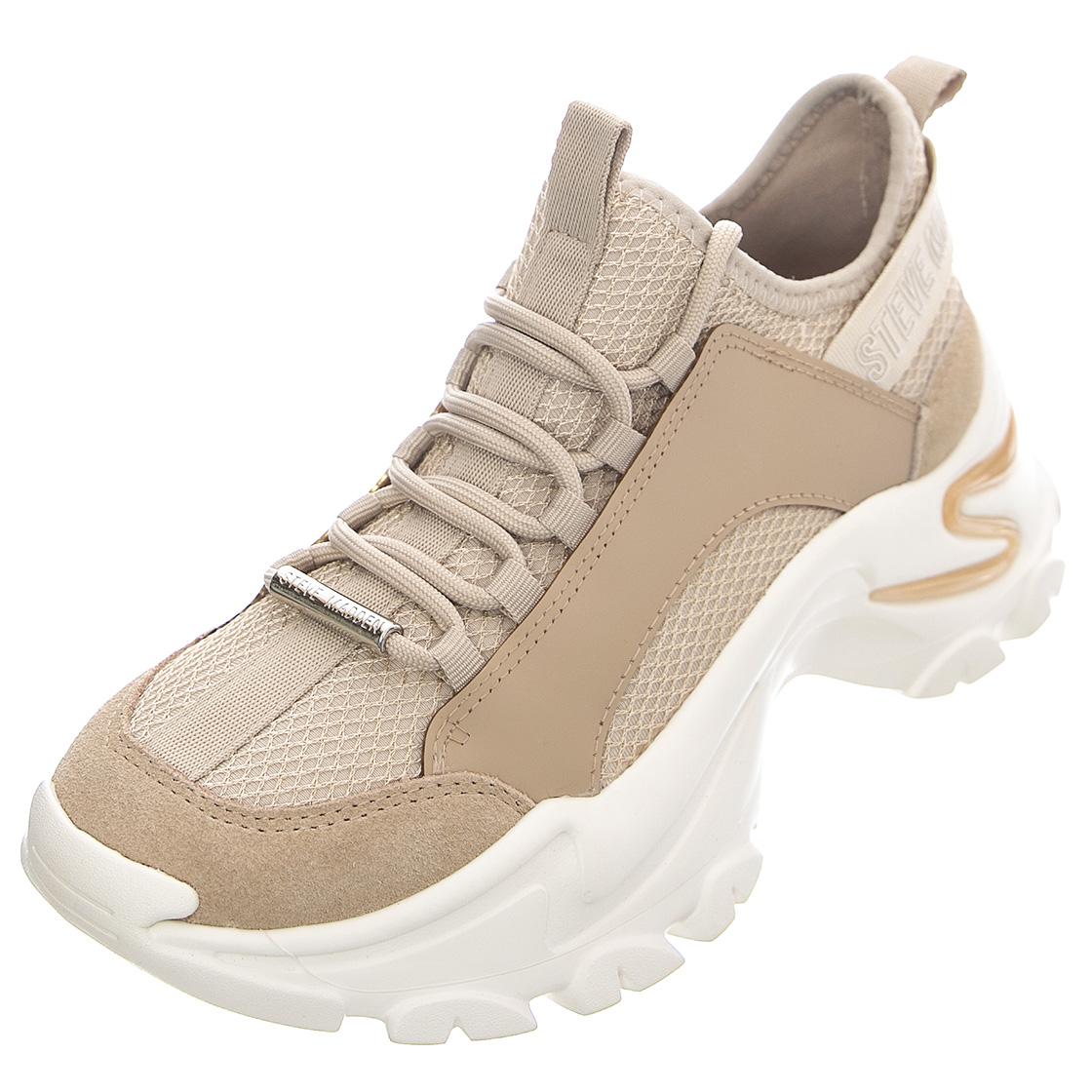 Medusa - Scarpe Stringate Profilo Basso Donna Beige SMPMEDUSA-BLS  STEVE MADDEN 