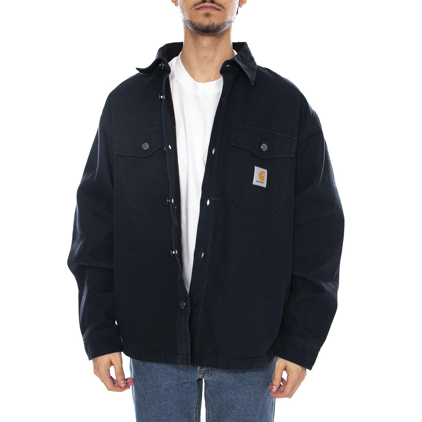 Selby Shirt Jac Deep Night - Camicia Uomo Blu I035305.J0XX . CARHARTT WIP 