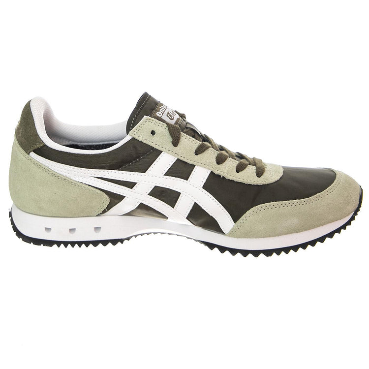 New York Bronze Green / White - Scarpe Stringate Profilo Basso Uomo Bianche 1183A205-301  ASICS 