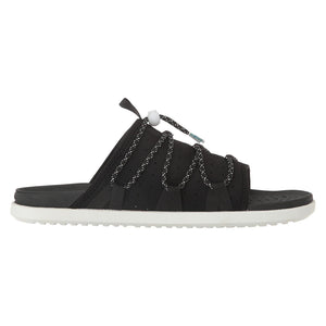 PALMER - JIFFY BLACK/SHELL WHITE - Sandali Uomo Neri 61101700-1007 BLK NATIVE 