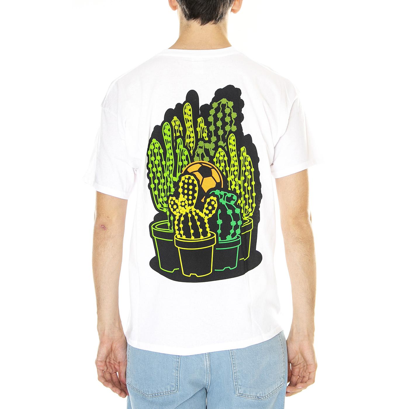 M' Erk14 For London 02 White - Maglietta Girocollo Uomo Bianca ERK14-02  LONDON STORE 