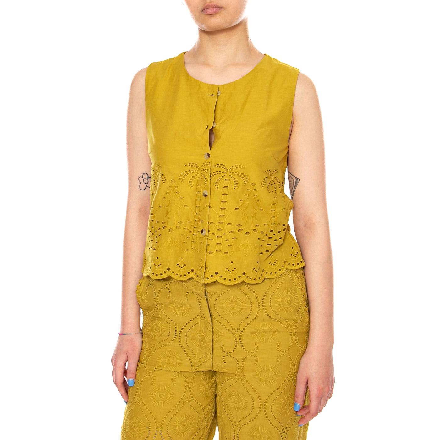 VESTS AMBER - Gilet con Bottoni Donna Ambra 4.66.689.28 170 MD'M 