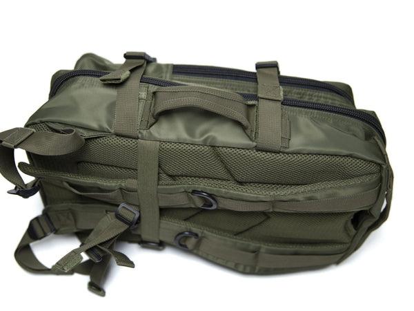 Baroudeur Nyl Olive Night - Zaino Verde PAABG227-309  PALLADIUM 