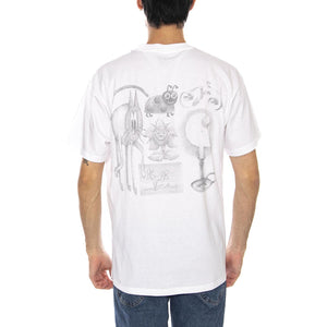 S/S Okniceok 01 T-Shirt White - Maglietta Girocollo Uomo Bianca I035440.02XX . CARHARTT WIP 