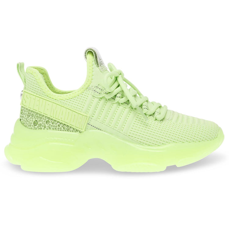 Maxilla-R Neon Lime - Scarpe Stringate Profilo Basso Donna Verdi SMPMAXILLA-R-NEO  STEVE MADDEN 