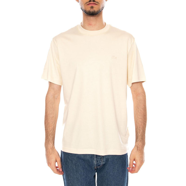 T-SHIRT ECRU - Maglietta Lacoste Girocollo Uomo Ecru TH5931 056 LACOSTE 