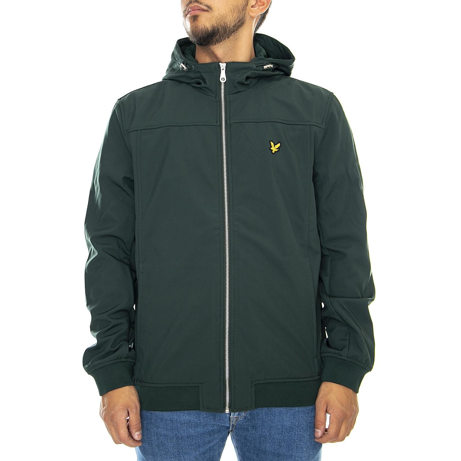 Mens Softshell Jade Green Jacket JK1115V-Z597  LYLE & SCOTT 