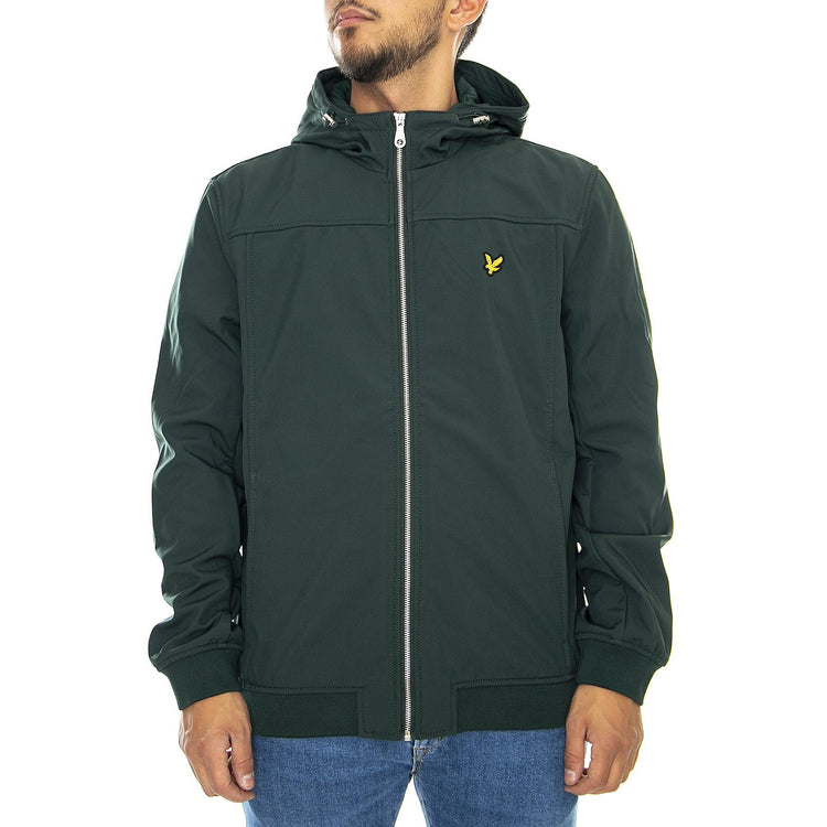 Mens Softshell Jade Green Jacket JK1115V-Z597  LYLE & SCOTT 