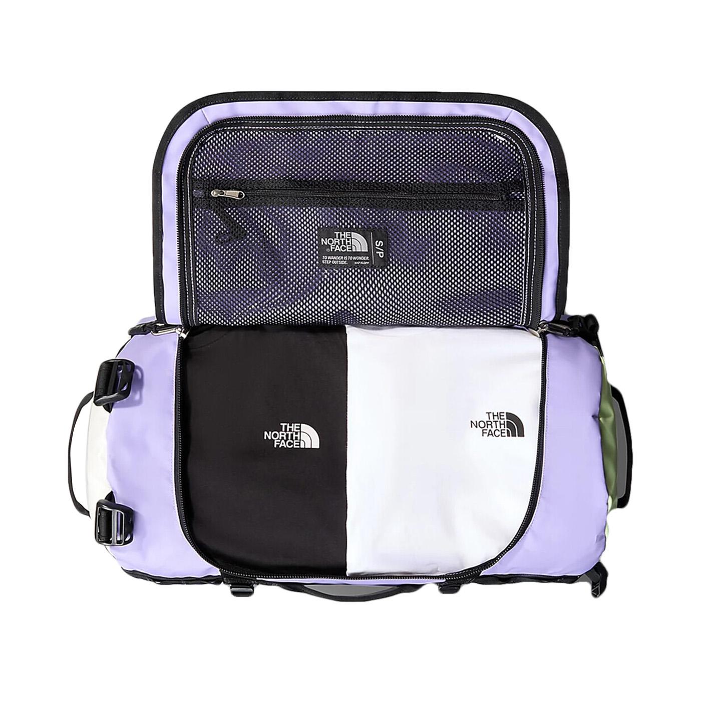 Base Campel Duffle - S High Purple / Astro Lime / Tnf Black - Borsa da Viaggio Viola NF0A52ST7571  THE NORTH FACE 