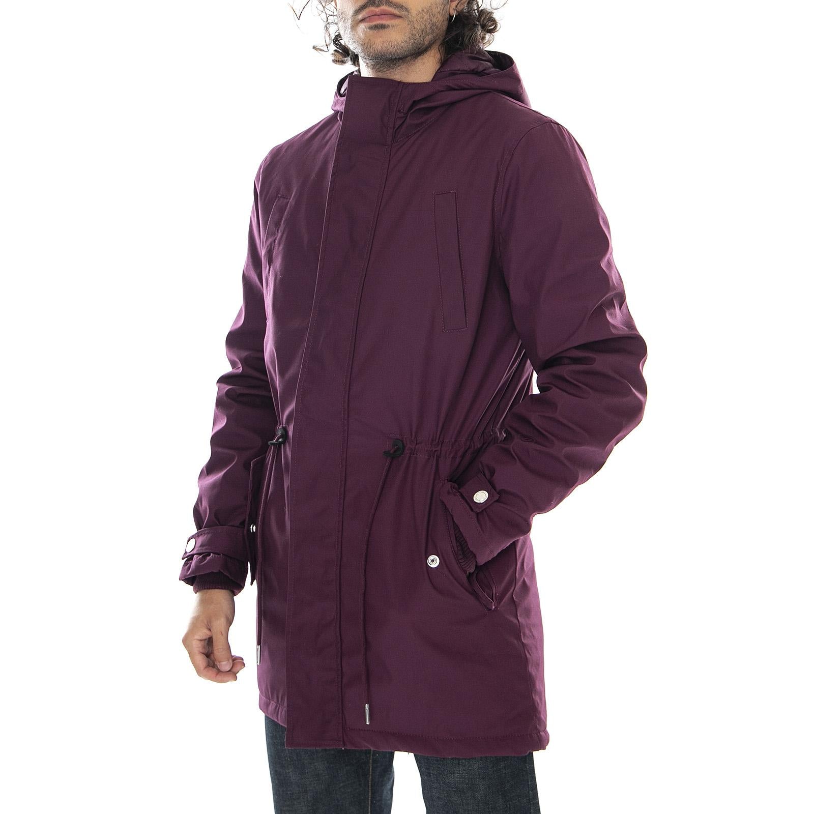 Mens Wexford 0352 Hooded Jacket - Wine Tasting - Giacca Invernale Uomo Bordeaux 158680352-498  MINIMUM 