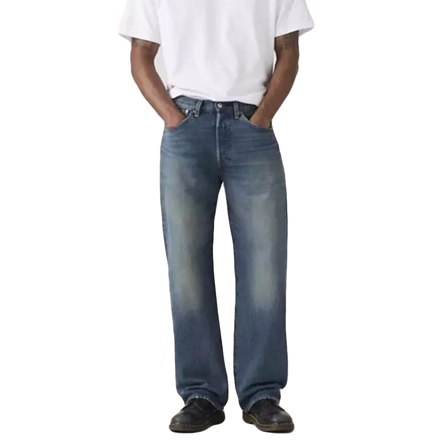 501® LOOSE - WILD RAPTOR MED INDIGO - Pantaloni Denim Jeans Uomo Blu 0057U 0007 LEVIS 