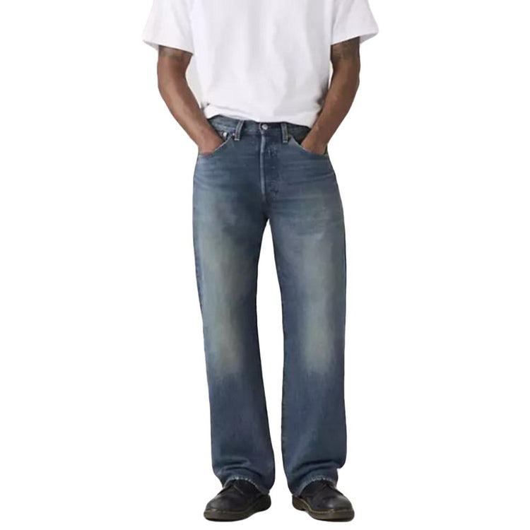 501® LOOSE - WILD RAPTOR MED INDIGO - Pantaloni Denim Jeans Uomo Blu 0057U 0007 LEVIS 