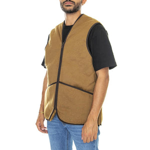 Pile Waistcoat Zip In Liner Brown - Giacca Invernale Smanicata Uomo Marrone 222MMLI0004-BR31  BARBOUR 