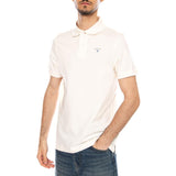 TARTAN PIQUE POLO WHISPER WHITE / CLASSIC - Polo Uomo Bianca  Uomo BARBOUR