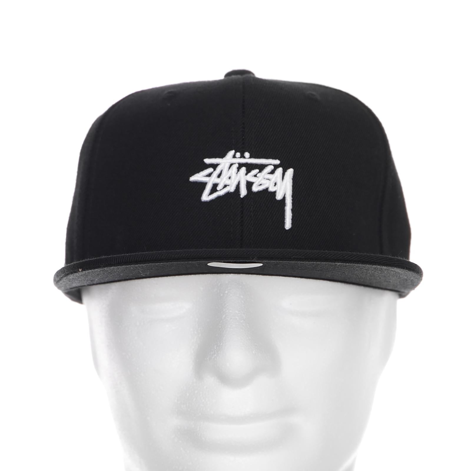 STOCK HO17 CAP BLACK 131761-BLACK  STUSSY 