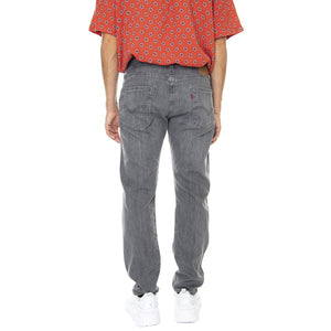 502 Taper Mosaic Cool Black - Pantaloni Denim Jeans Uomo Grigi 29507-1335  LEVIS 