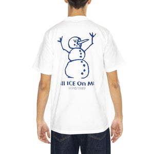 S/S Ice T-Shirt White - Maglietta Girocollo Uomo Bianca I034436.02XX  CARHARTT WIP 