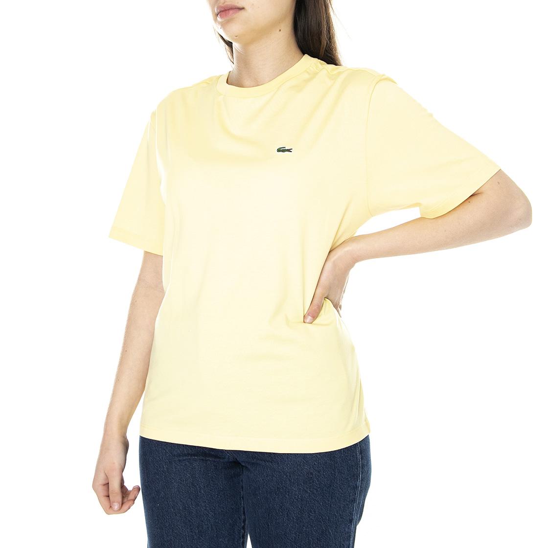 Womens 6XP Yellow Crewneck T-Shirt TF5441-6XP  LACOSTE 