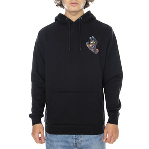  Hood Hand Splatter Hood Black  SANTA CRUZ 