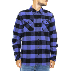 Sacramento Shirt - Dusted Lilac - Camicia Uomo Nera / Viola 05 200142-DLL . DICKIES 