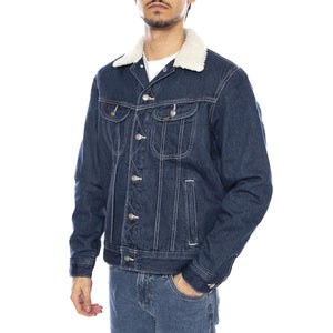 Sherpa Jacket Save It - Giacca Uomo Denim Jeans Blu 112370428 . LEE 