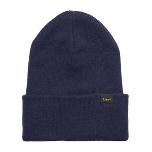 Essential Beanie Navy Os - Cappellino a Cuffia Blu 112342467-BLUE  LEE 