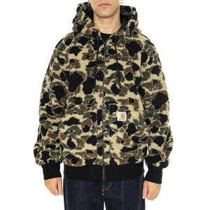 OG Active Liner Camo Duck Jacquard, Green - Giacca Uomo Multicolore I032301.2GVXX  CARHARTT WIP 
